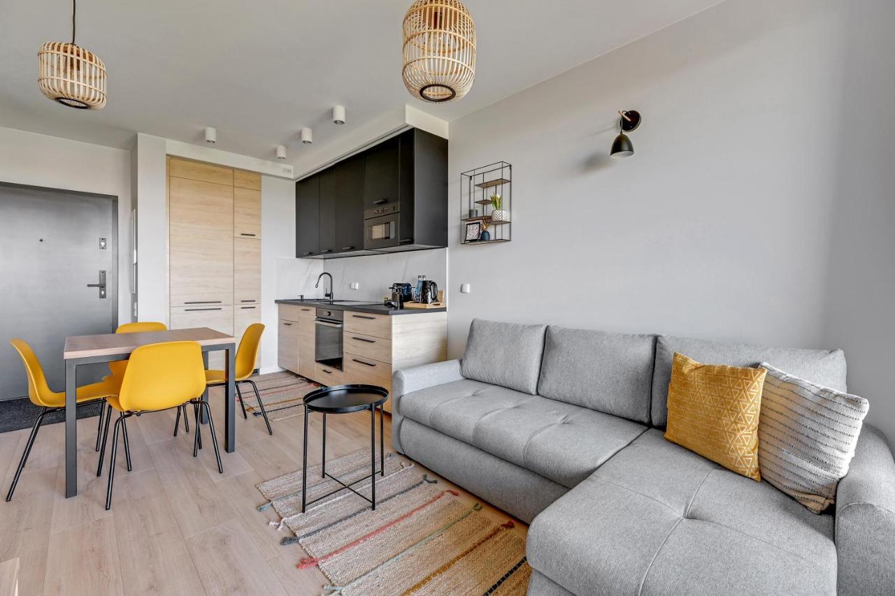 Chlebova - Riverside View Terrace, Free Parking, Gym & Kidsplay By Downtown Apartments Gdańsk Kültér fotó