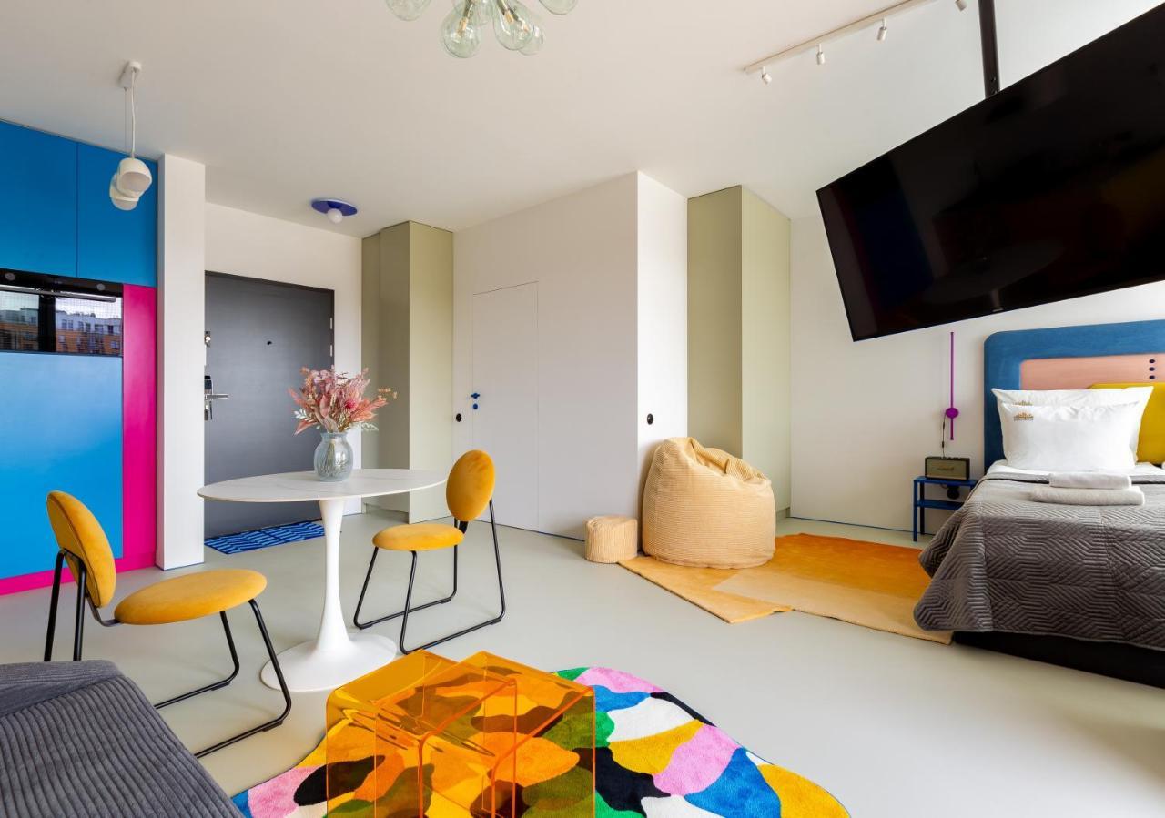 Chlebova - Riverside View Terrace, Free Parking, Gym & Kidsplay By Downtown Apartments Gdańsk Kültér fotó