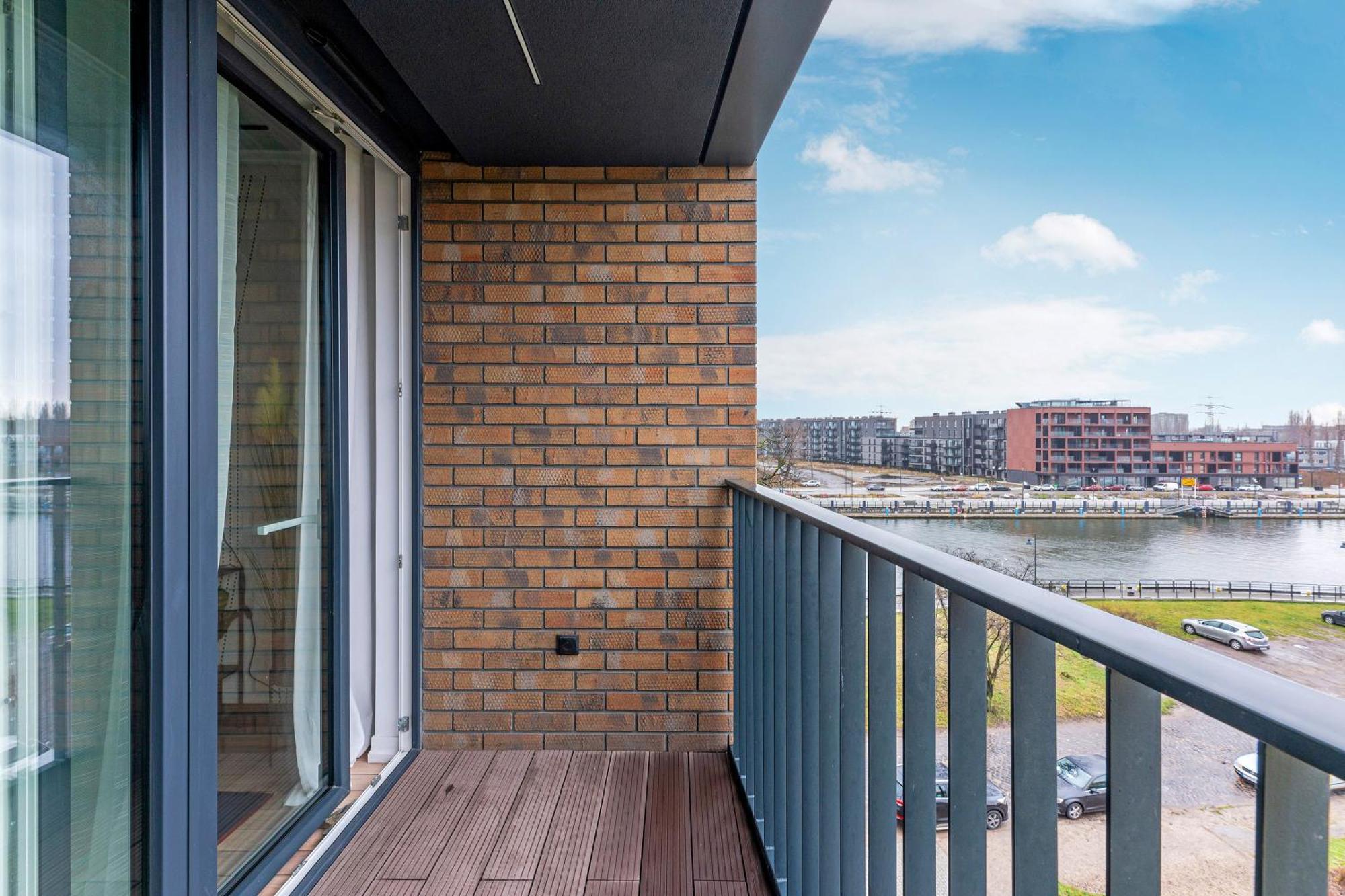 Chlebova - Riverside View Terrace, Free Parking, Gym & Kidsplay By Downtown Apartments Gdańsk Szoba fotó