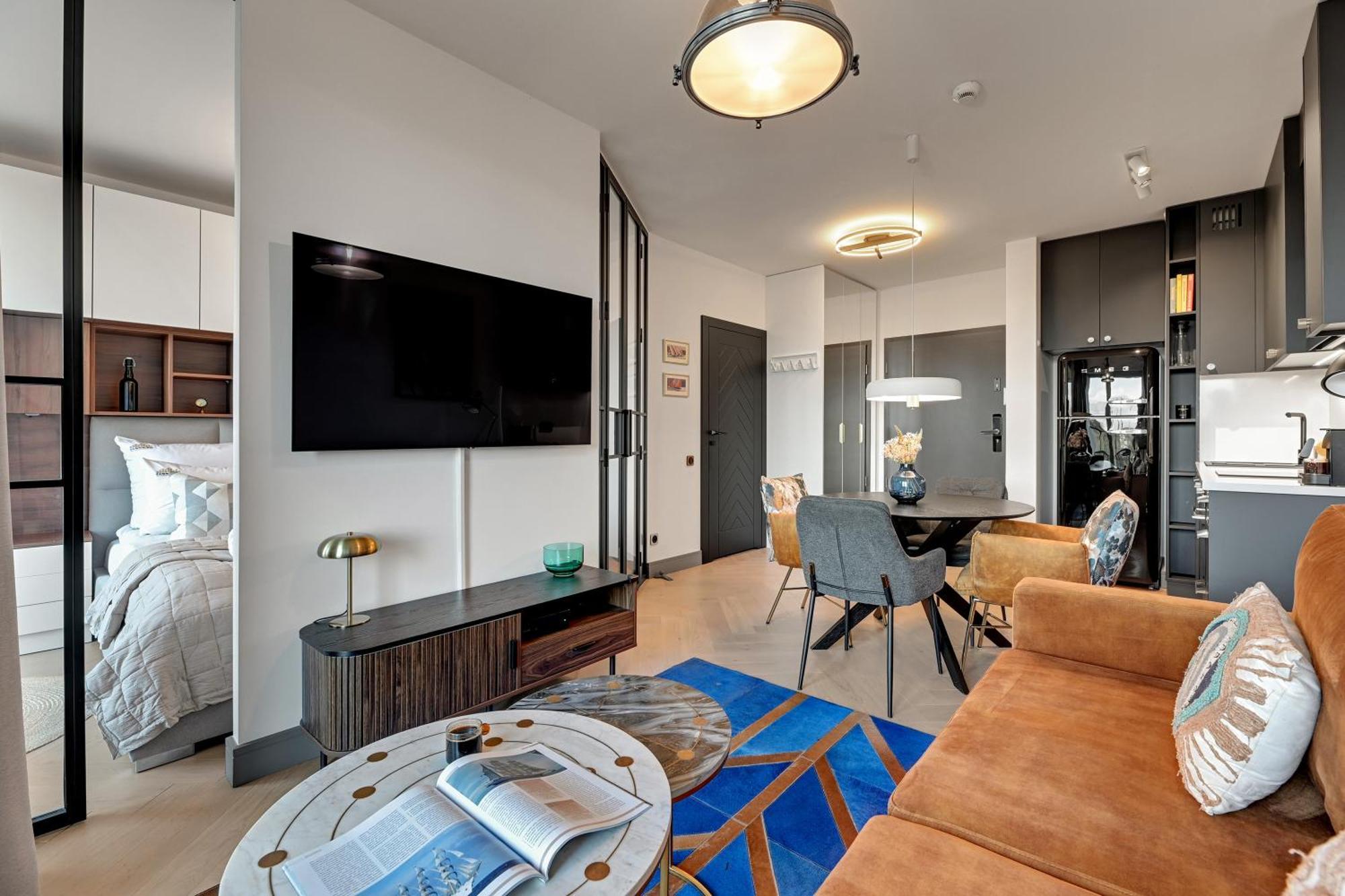Chlebova - Riverside View Terrace, Free Parking, Gym & Kidsplay By Downtown Apartments Gdańsk Szoba fotó